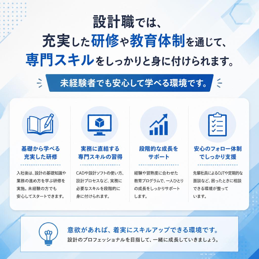設計職でのキャリアアップ
