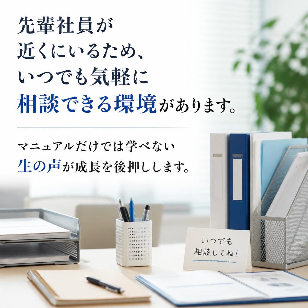 5. 先輩社員のサポート